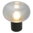 thumbnail image 5 of Art Decorative Bedside Table Lamp, Simple Nightstand Lamp, Mushroom Table Lamp Smoky Gray, 5 of 10
