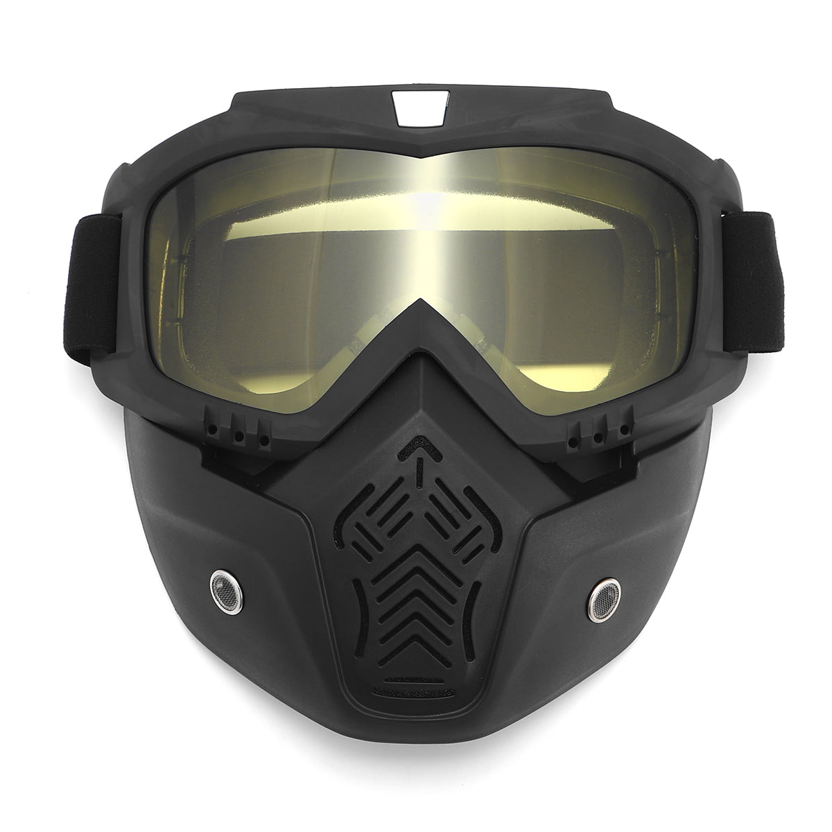 Detachable Motorcycle Helmet Face Mask Shield Goggles and Eyewear Goggles Hot 
