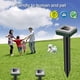 thumbnail image 4 of Billuyoard Repelente de ratones ultrasónico con energía Solar, 1/2/4 Uds., para exteriores, patio, jardín, topo, plagas, roedores, repelente de plagas, Repelente de insectos y plagas 2 piezas Billuyoard HA006414-02B, 4 of 6