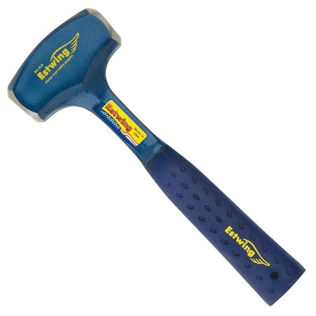 

Estwing Drilling/Crack Hammer - 3-Pound Sledge with Forged Steel Construction & Shock Reduction Grip - B3-3LB