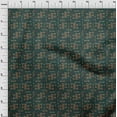 thumbnail image 3 of oneOone Polyester Lycra Fabric Geometric Kasuri Print Fabric BTY 56 Inch Wide, 3 of 4