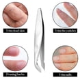 thumbnail image 3 of EXLEAF 3Pcs Mini Cuticle Trimmer,Stainless Steel Cuticle Nail Clippers,Mini Cuticles Cutter Set,Precise Pointed Tip Cuticles Nipper for Manicure,Pedicure,Dry Skin, 3 of 7