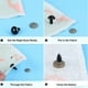 thumbnail image 5 of 100 Uds. Ojos de ganchillo de seguridad de plástico a granel con 100 Uds. Arandelas para manualidades de ganchillo (0,24 pulgadas/6mm), 5 of 5