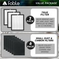 thumbnail image 4 of A Fable ProHEPA 9000 Replacement Filters 3 Pack Including 6 Carbon Pre Filters Compatible with Veva Pro 9000 Air Purifiers, 4 of 6