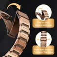 thumbnail image 3 of Men's Pure Copper Magnetic Bracelet with 3X Super Magnet - Hypoallergenic, Sturdy Design with Adjustable Folding Cuff - Perfect Gift, Wristband Bracelet, Adjustment Tool,Copper, 3 of 5