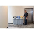 thumbnail image 7 of 33 Gallon Recycling Station Bin, Modular Waste Container with Lid, Billboard Sign & Label Kit, Commercial Recycling System, Mixed, 7 of 7