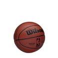 thumbnail image 2 of Balón de baloncesto auténtico de la NBA para interiores y exteriores de WILSON, marrón, tamaño 3-22, 2 of 3