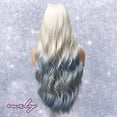 thumbnail image 3 of DOPI Women'S Fashion High Temperature Resistant Silk Synthetic Bangs Long Hair Wig, 3 of 5
