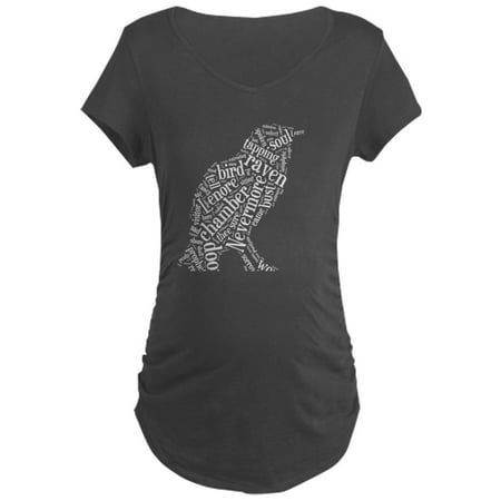 

CafePress - The Raven By Poe As A Word Cloud Maternity T Shirt - Maternity Dark T-Shirt