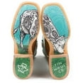 thumbnail image 5 of Women's Tin Haul Yee-Haw Boots With Paisley Calf Sole Handcrafted Tan, 5 of 6
