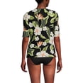 thumbnail image 2 of Lands' End Women's SunShade UPF 50 Elbow Sleeve Rash Guard Swim Tee, 2 of 3
