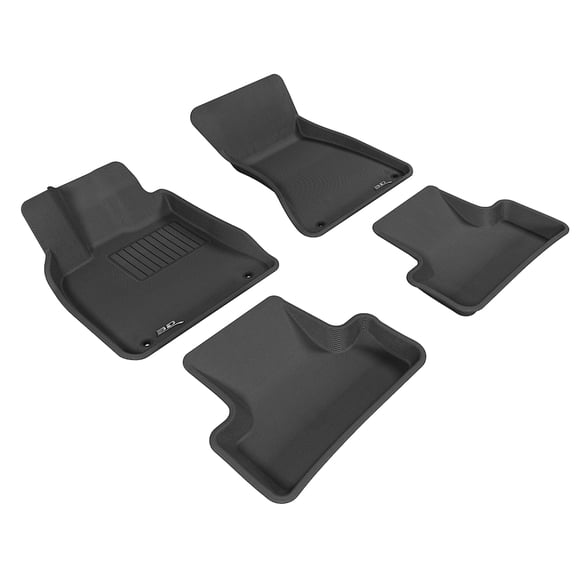 3D MAXpider Ensemble de Tapis de Sol Kagu Series, pour Certains Audi Q5/SQ5, Noir