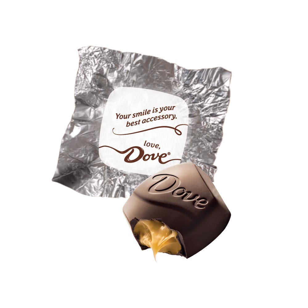 Dove Promises, Dark Chocolate Sea Salt Caramel, 7.94 Ounce - image 3 of 8