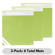 (3 pack) Cricut StandardGrip Machine Mat, 12 in x 12 in (2 ct), Green