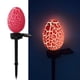 thumbnail image 3 of CaiYueKe Outdoor Solar Easter Egg Lights Garden Stakes Waterproof Solar Powered LED Night Lights for Yard Lawn Pathway Patio Decoration Warm White Ground Spike Lighting, 3 of 5