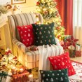 thumbnail image 2 of DR Christmas Decorations Embroidered Cushion Home Decor PIllows Christmas Decorations Throw Pillow 45*45CM 6, 2 of 4
