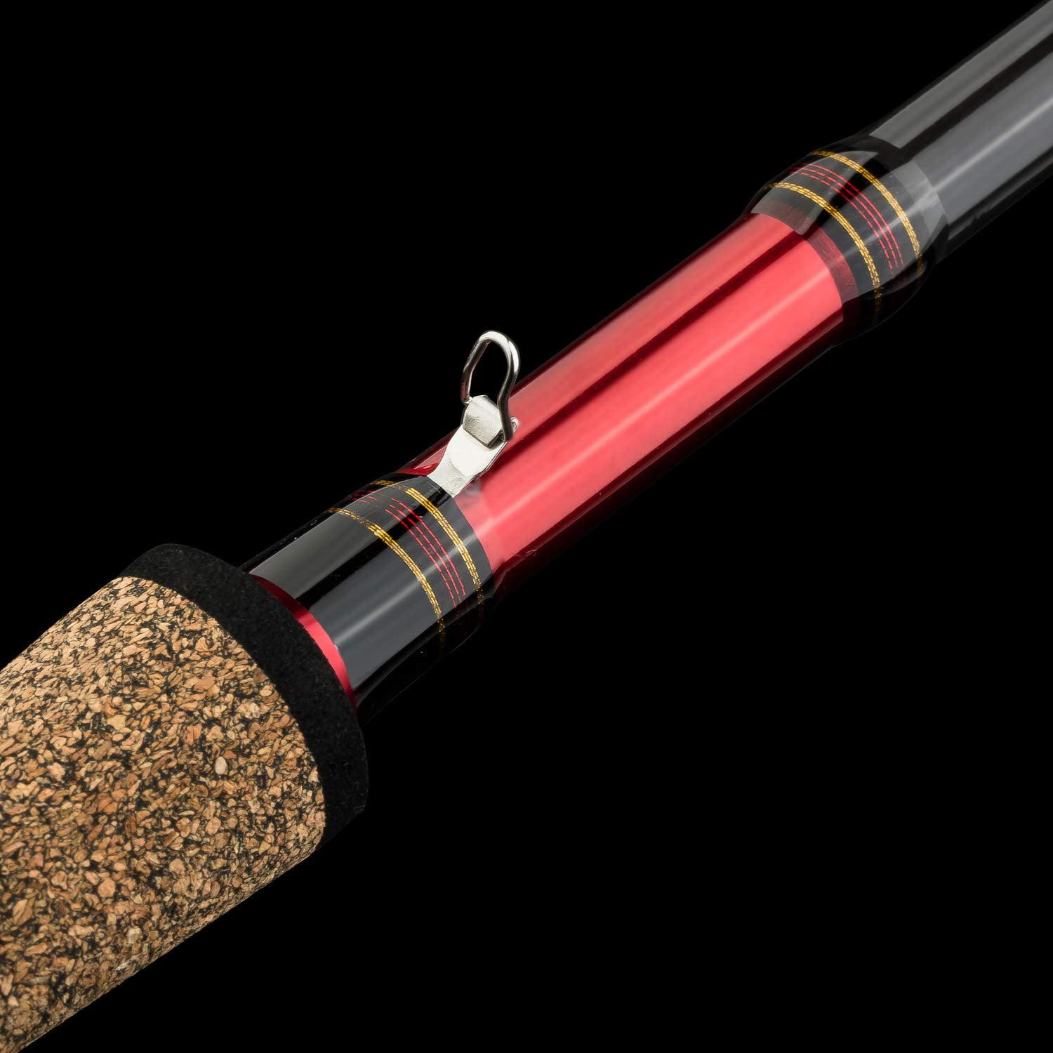 BERRYPRO Salmon Fishing Rod Steelhead Spinning Rod IM8 Carbon Walleye Fishing Rod(9'-2PC)