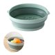 thumbnail image 5 of Escurridor De Alimentos Plegable Cesta De Colador De Cocina Plegable De Doble Capa Contenedor De Lavado De Vegetales Cesta De Almacenamiento Tazón Para Servir Con Huecos Y Tazón De Agua Para Picnic Scienceny HA027995-03, 5 of 7