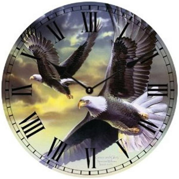Sigma Impex CLK-104 Horloge Murale Aigle