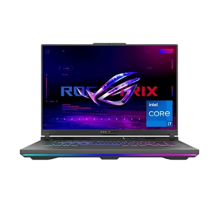 ASUS ROG Strix G16 (2023) Gaming Laptop, 16" 16:10 FHD 165Hz, GeForce RTX 4060, Intel Core i7-13650HX, 16GB DDR5, 512GB PCIe SSD, Wi-Fi 6E, Windows 11, G614JV-AS73, Eclipse Gray