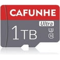 thumbnail image 1 of Tarjeta TF de 1024 GB, micro SD de alta velocidad UHS-I, certificación V30 y 4K UHD, con adaptador SD integrado, 1 of 8