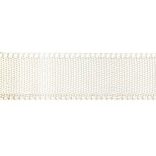 (4 pack) Offray Ribbon, Single Face Satin Ribbon, Antique White, 5/8" x 18 feet, Polyester Ribbon, 1 Each