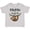 AC-Heather Grey, variant on Pawpaw Loves Me Cute Sloth and Baby Boys or Girls Toddler T-Shirt