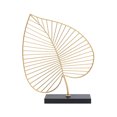 thumbnail image 1 of 1pc Iron Craft Leaf Decor Delicate Leaf Ornament Elegant Iron Leaf Desktop Decor, 1 of 8