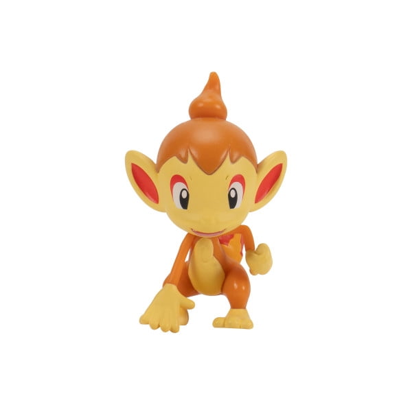 Pokemon Battle Figure 3 Pack - Features 2-Inch Chimchar and Ralts and 3-Inch Porygon with Stand Battle Figures