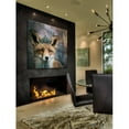 thumbnail image 3 of "Queen Fox" Painting Print on Wrapped Canvas, 3 of 7