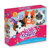 ORB Toys PlushCraft 3D Mini DIY Plush Toy Crafting Kit 3 Pack - Kittens - Perfect Craft and Gift for Boys and Girls!