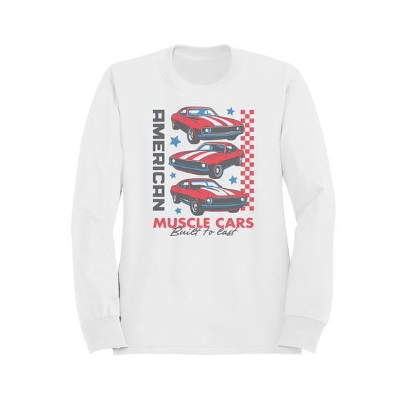 American Muscle Cars Retro Design Men's Sweatshirt