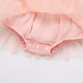 thumbnail image 5 of IWEMEK Baby Girls 1st Birthday Clothes Sleeveless Mesh Dress Bodysuit Gifts for Toddler Girls One Year Old Pink Dresses, 5 of 7