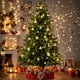 thumbnail image 5 of Juego de 44 Adornos Navideños Transparentes: Bolas de Plástico Irrompibles de 5 Cm En Rojo, Verde, Dorado y Rosa para Decorar Árboles y Fiestas., 5 of 6