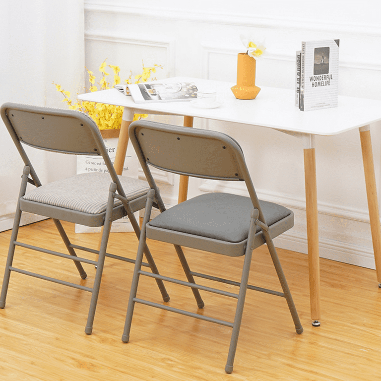 Foldable chair and table for work from home discount