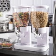 thumbnail image 2 of Dispensador de Cereal Doble Deluxe - Blanco Aquila DC0009, 2 of 2