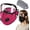 Burgundy, variant on Reusable Carbon Filter Dust Mask with Adjustable Goggles, Anti-UV-5-Layer Filte with 10 Filters, Built for Woodworking