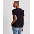 thumbnail image 4 of Hanes Essentials Women’s Cotton T-Shirt, Oversized Fit Dark Eggplant L, 4 of 6