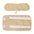 thumbnail image 2 of Milaget Castor Oil Pack Wrap Set, Reusable Convenient with Front Bag Mess , Flannel Khaki Sticker Strap, 2 of 9