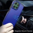 thumbnail image 4 of TJS for Motorola Moto G Power 5G 2025 / Moto G Power 5G 2026 Phone Case, with Tempered Glass Screen Protector, Dual Layer Hybrid Magnetic Support Shockproof Heavy Duty Cover (Blue), 4 of 7