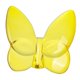 thumbnail image 4 of Figura de mariposa de cristal para decoración de mesa, ideal para bodas, dormitorios, entradas y armarios. pequeño amarillo, 4 of 8