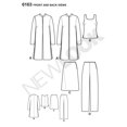 thumbnail image 4 of New Look Sewing Pattern 6163 Misses Separates, Size A (8-10-12-14-16-18), 4 of 4