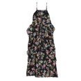 thumbnail image 2 of bar III Robe Maxi à Volants pour Femmes, Noir, Très Petit, 2 of 2