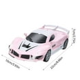thumbnail image 3 of HLONK Remote Control Car Pink RC Cars for Girls Rechargeable RC Racing  Electric Power On Road High Speed Drift Model Vehicle Toy with Led Headlight  Birthday Gift for Kids Age 3+, 3 of 6