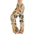 thumbnail image 3 of Zorvxlyn Halloween Pajama Pants Womens Ghost Jack-O Bat Print Women's Pj Bottoms Drawstring Elastic Waist Women's Lounge Pants, 3 of 6