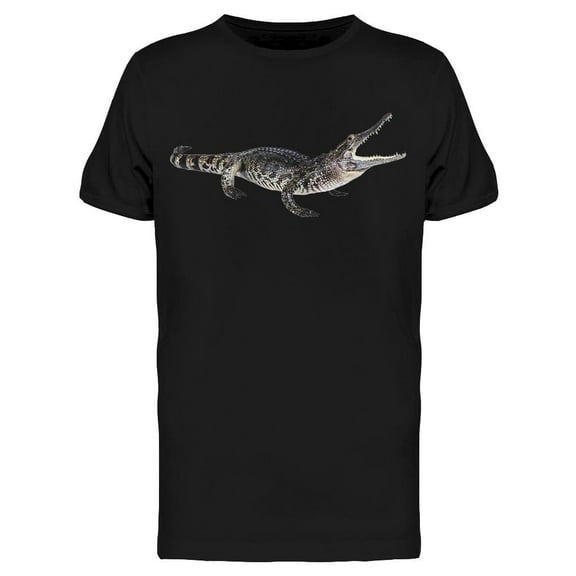 Crocodile With Head Up T-Shirt Men -Image by Shutterstock, Male 3X-Large