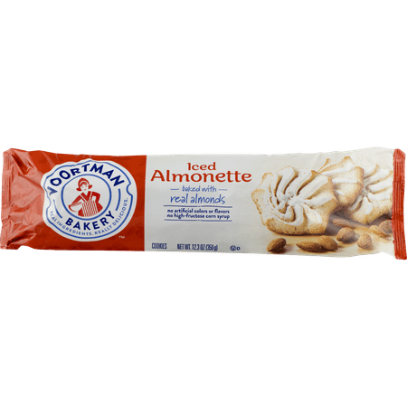Voortman Iced Almonette Cookies, 12.3 Oz.