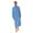 Blue, variant on Holiday Clearance! ZVNAΖH Mens Robe Button Down Long Sleeve Henley Linen Thobe Casual Side Split Gown Shirt Loungewear
