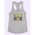 thumbnail image 3 of Why Not Dripping Ink Racerback Tank Women -Image by Shutterstock, Female x-Small, 3 of 4