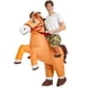 thumbnail image 3 of Disfraz inflable de caballo KOOY Ride On Cowboy para adulto, 3 of 6